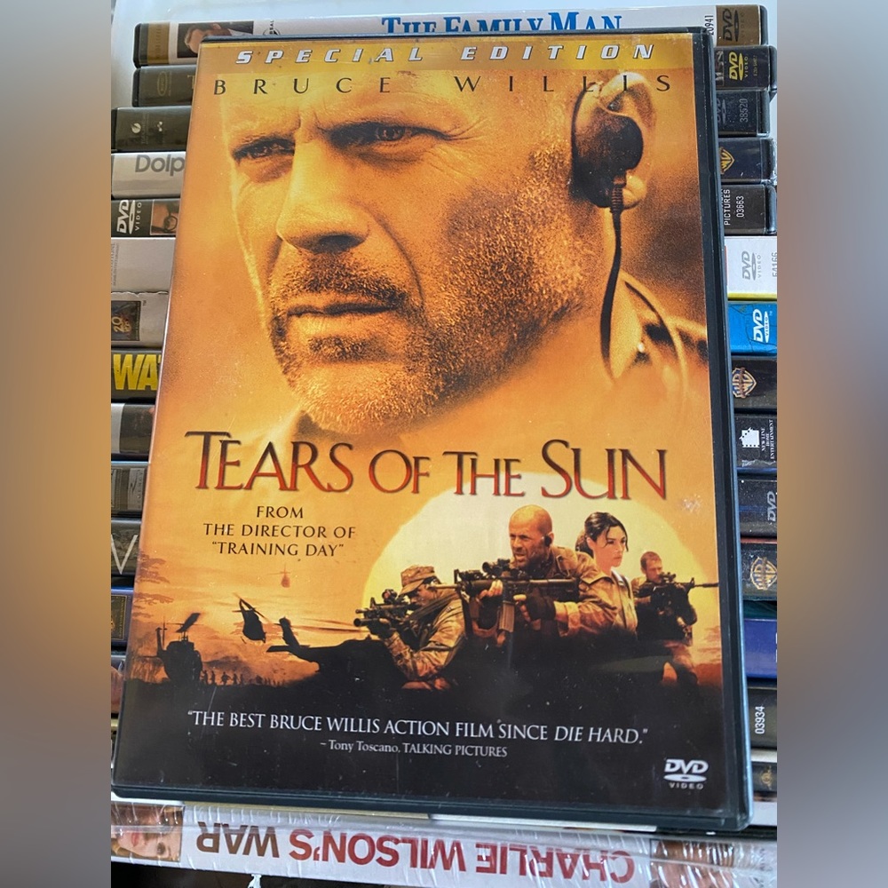 TEARS OF THE SUN DVD 📀